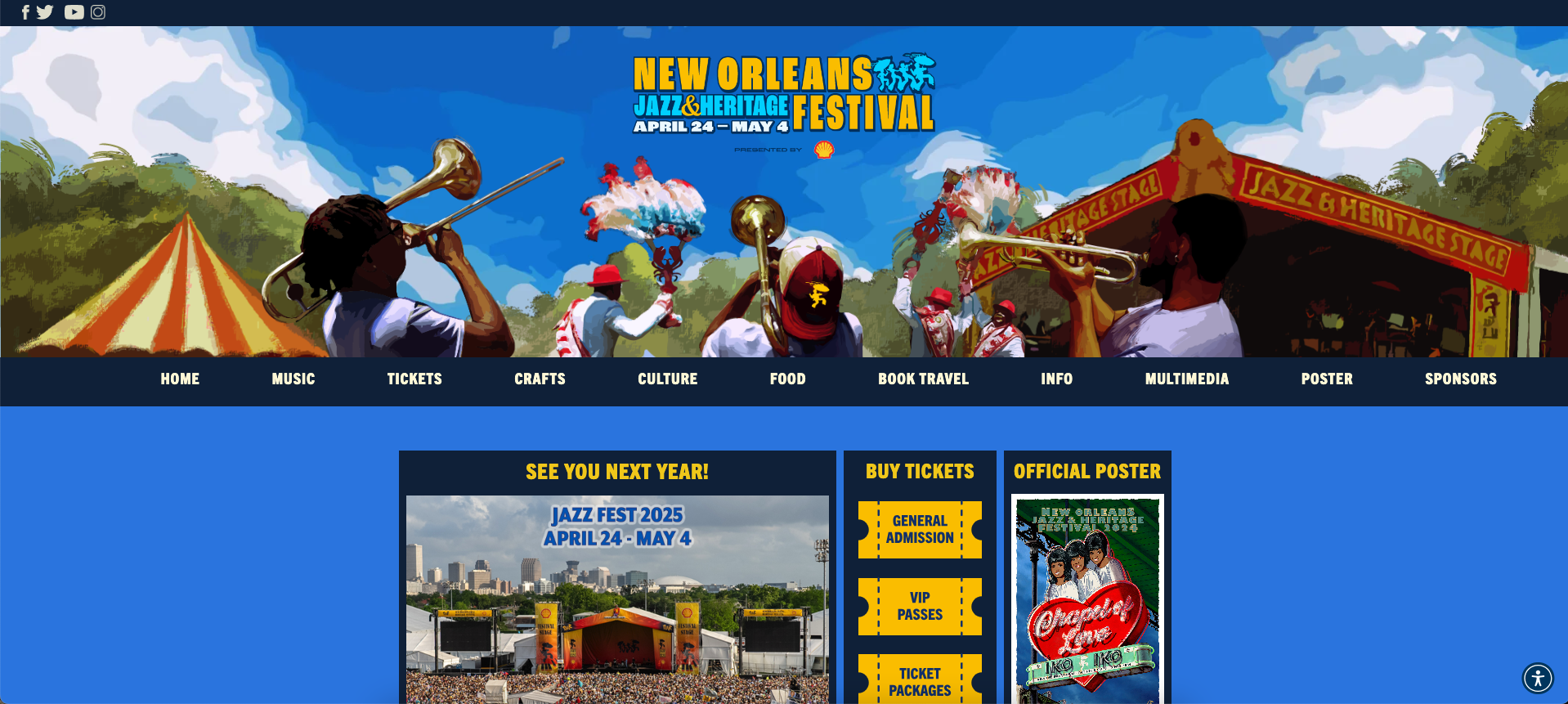 New Orleans Jazz & Heritage Festival